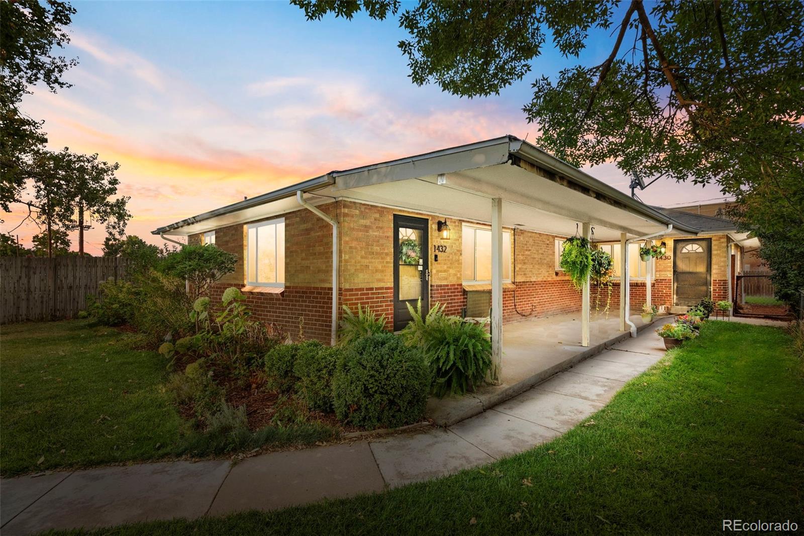 MLS Image #0 for 1432  xanthia street,denver, Colorado