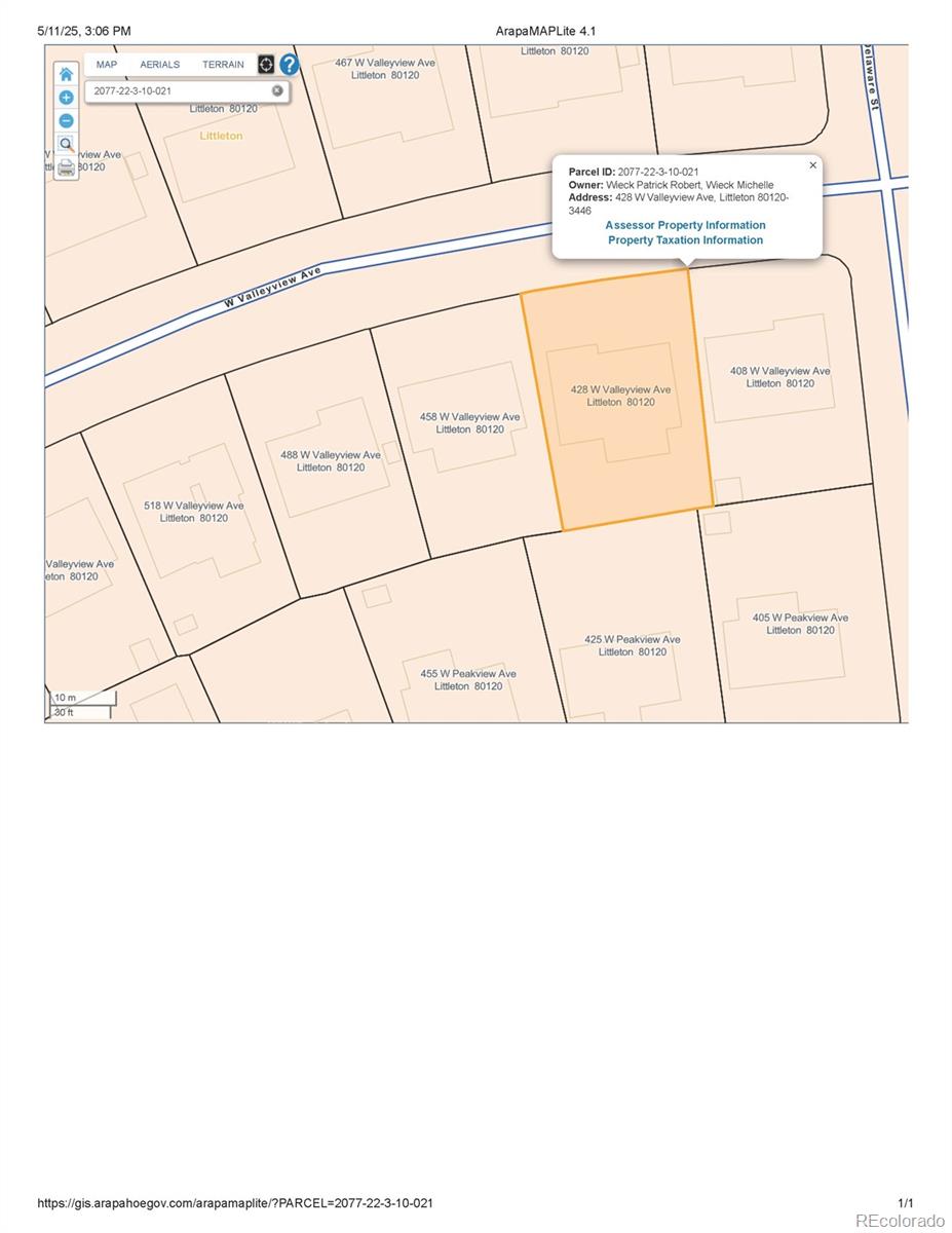 MLS Image #33 for 428 w valleyview avenue,littleton, Colorado