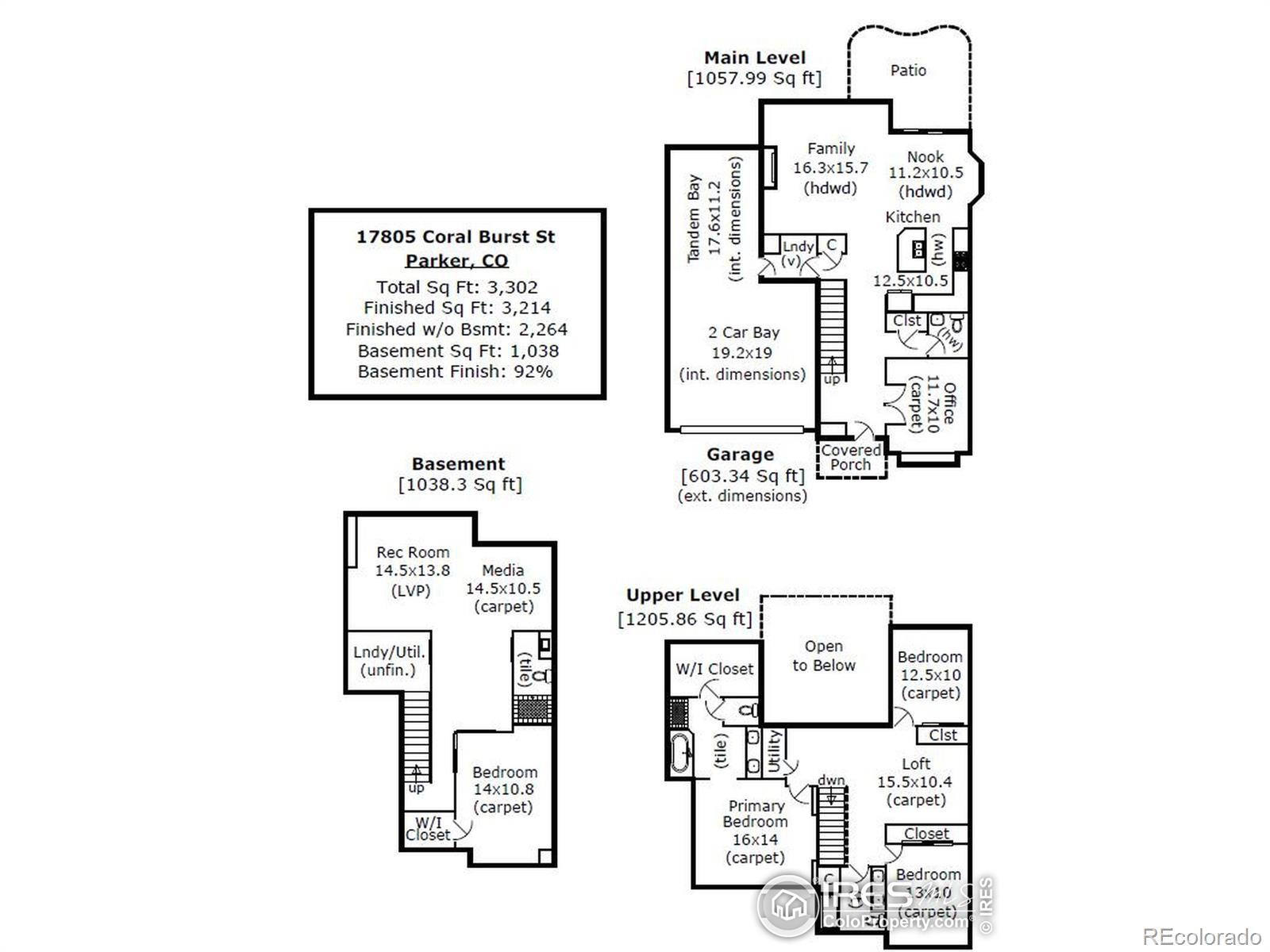 MLS Image #39 for 17805  coral burst street,parker, Colorado