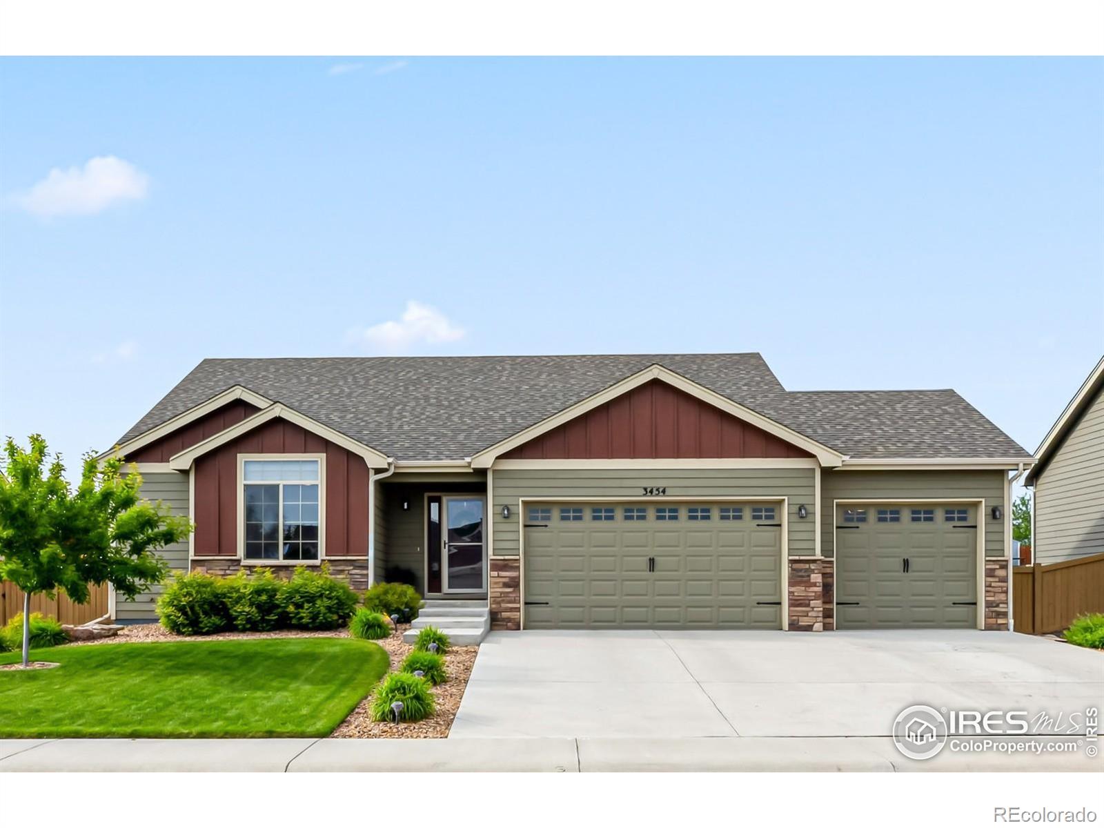 MLS Image #0 for 3454  buffalo grass lane,wellington, Colorado