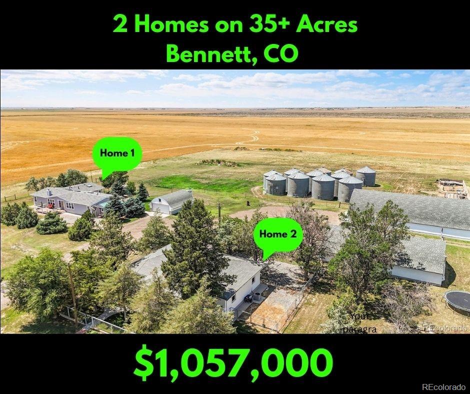 MLS Image #0 for 8555  converse road,bennett, Colorado