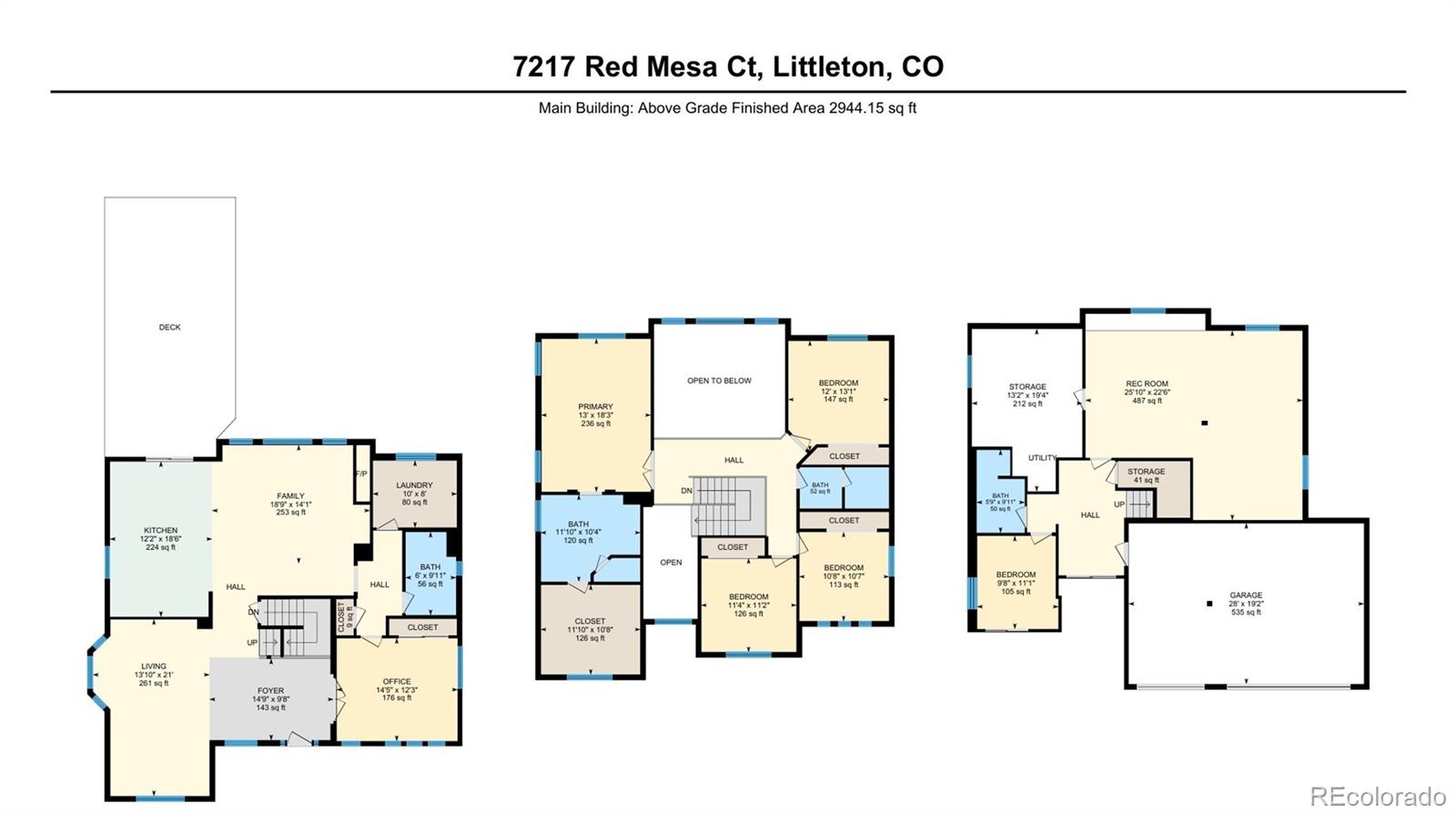 MLS Image #45 for 7217  red mesa court,littleton, Colorado