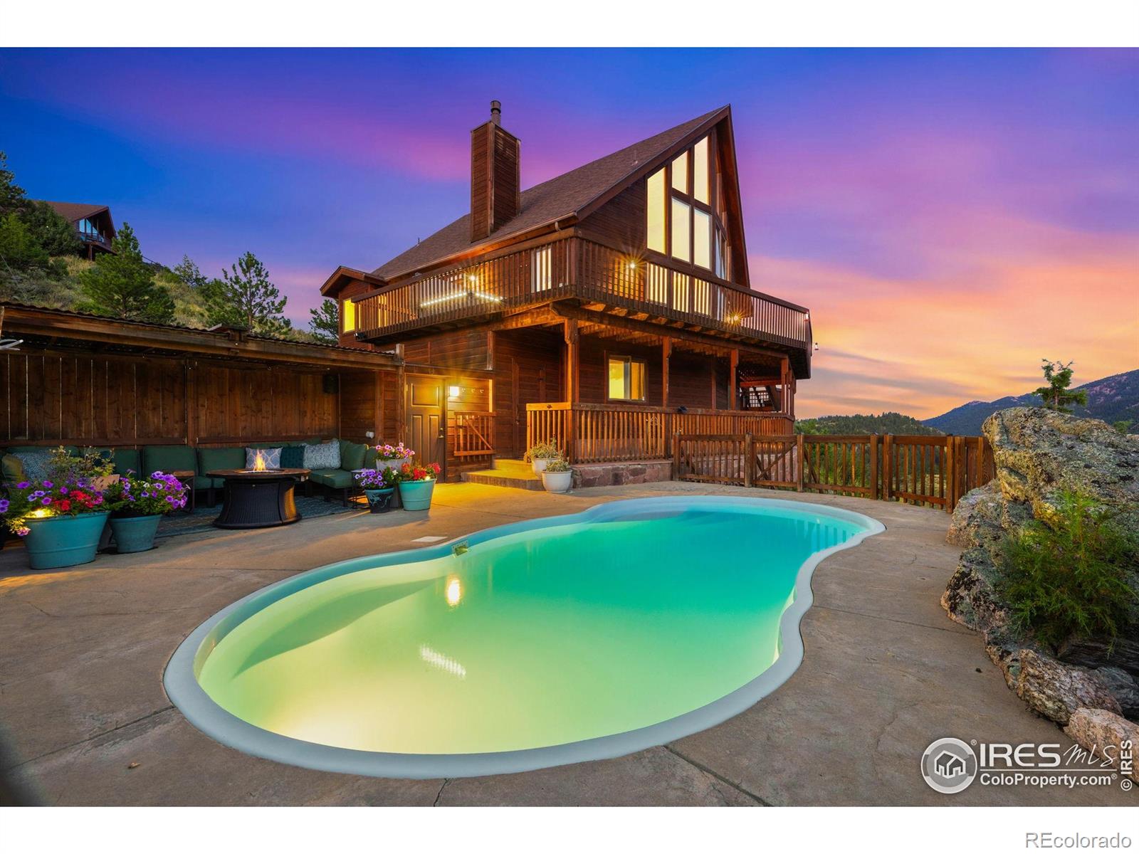 MLS Image #1 for 532  elkridge drive,glen haven, Colorado