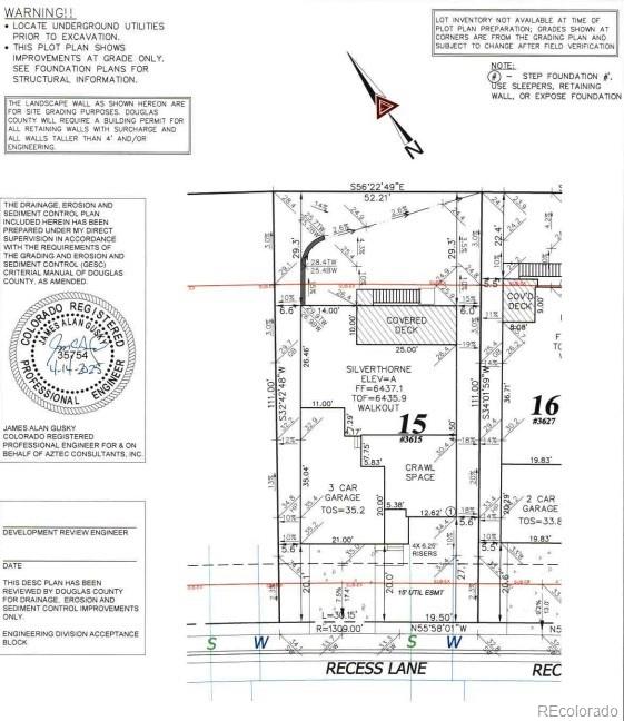 MLS Image #35 for 3615  recess lane,castle rock, Colorado