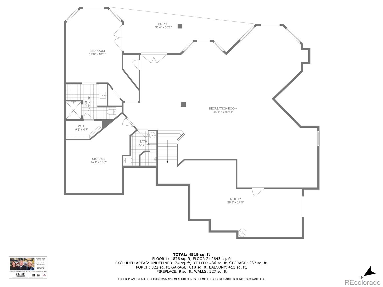 MLS Image #37 for 15450  elk mountain trail,littleton, Colorado