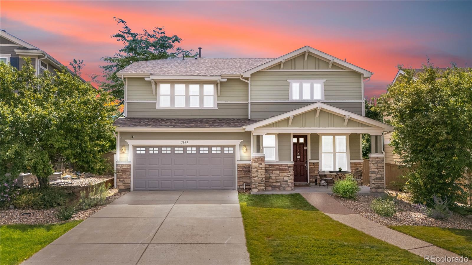 MLS Image #1 for 5839  raleigh circle,castle rock, Colorado