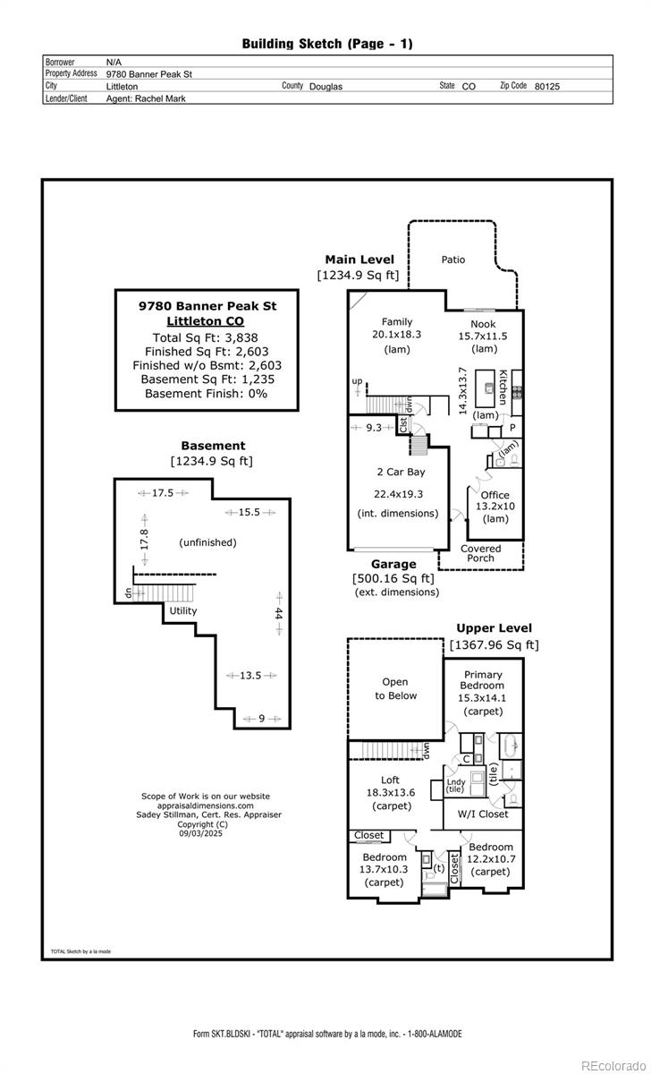 MLS Image #5 for 9780  banner peak street,littleton, Colorado