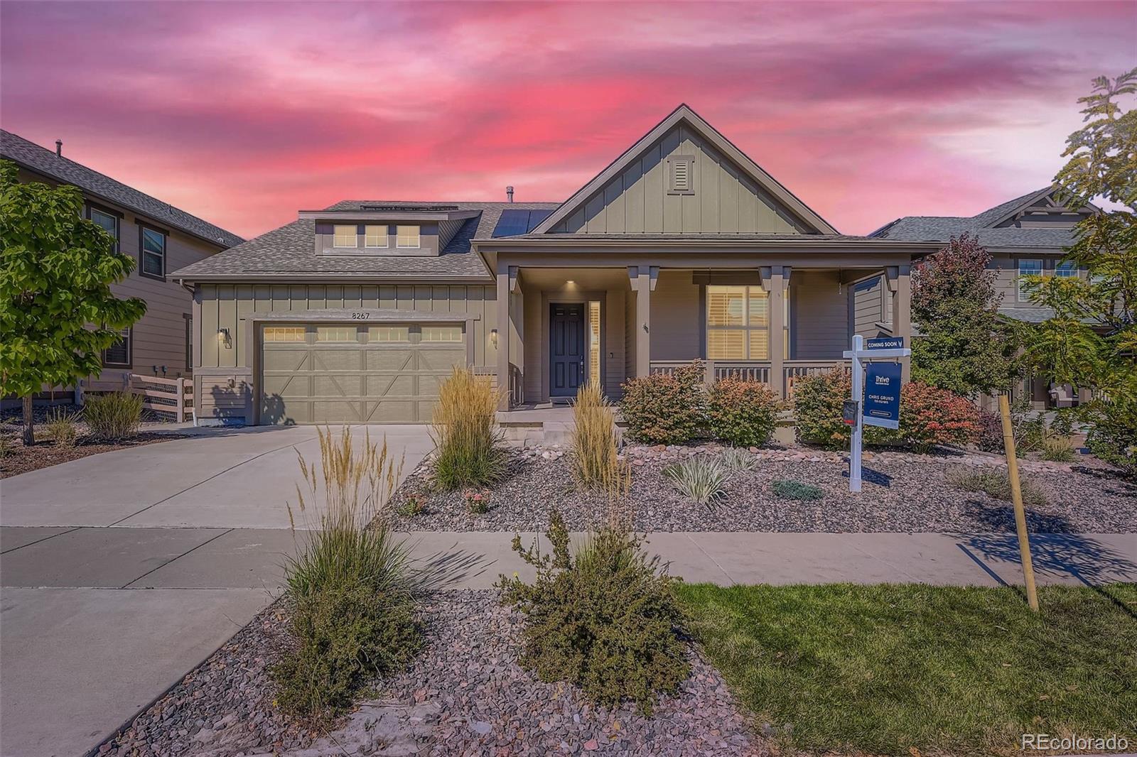 MLS Image #1 for 8267  arapahoe peak street,littleton, Colorado