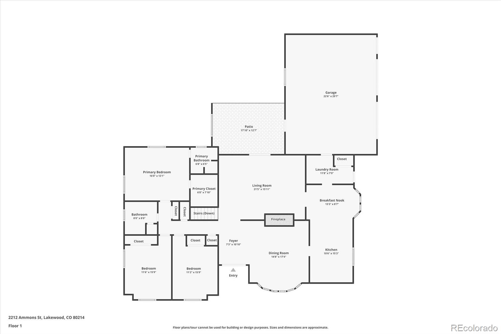 MLS Image #48 for 2212  ammons street,lakewood, Colorado