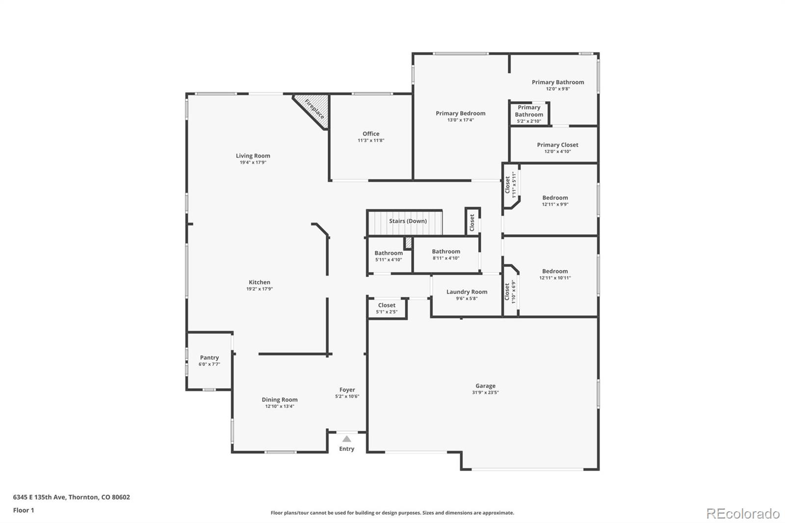 MLS Image #25 for 6345 e 135th avenue,thornton, Colorado