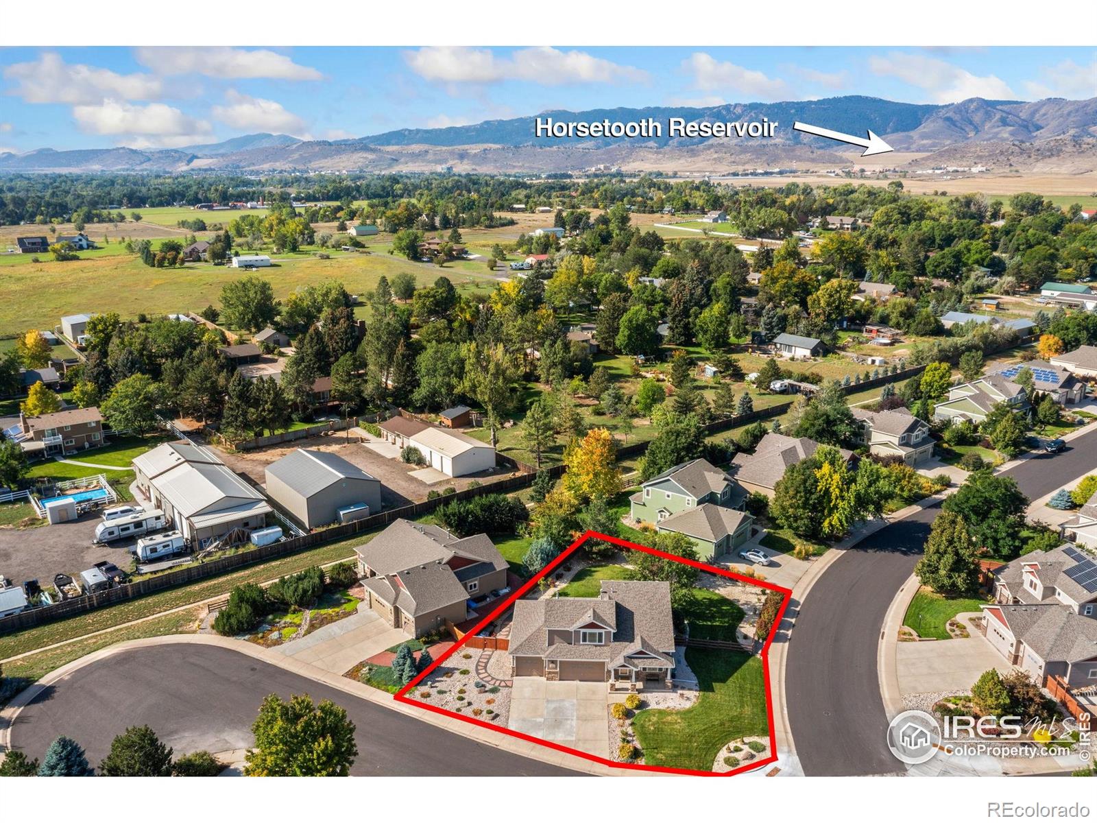 MLS Image #2 for 1361  bubbling brook court,fort collins, Colorado
