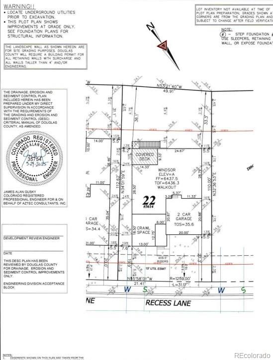 MLS Image #30 for 3614  recess lane,castle rock, Colorado