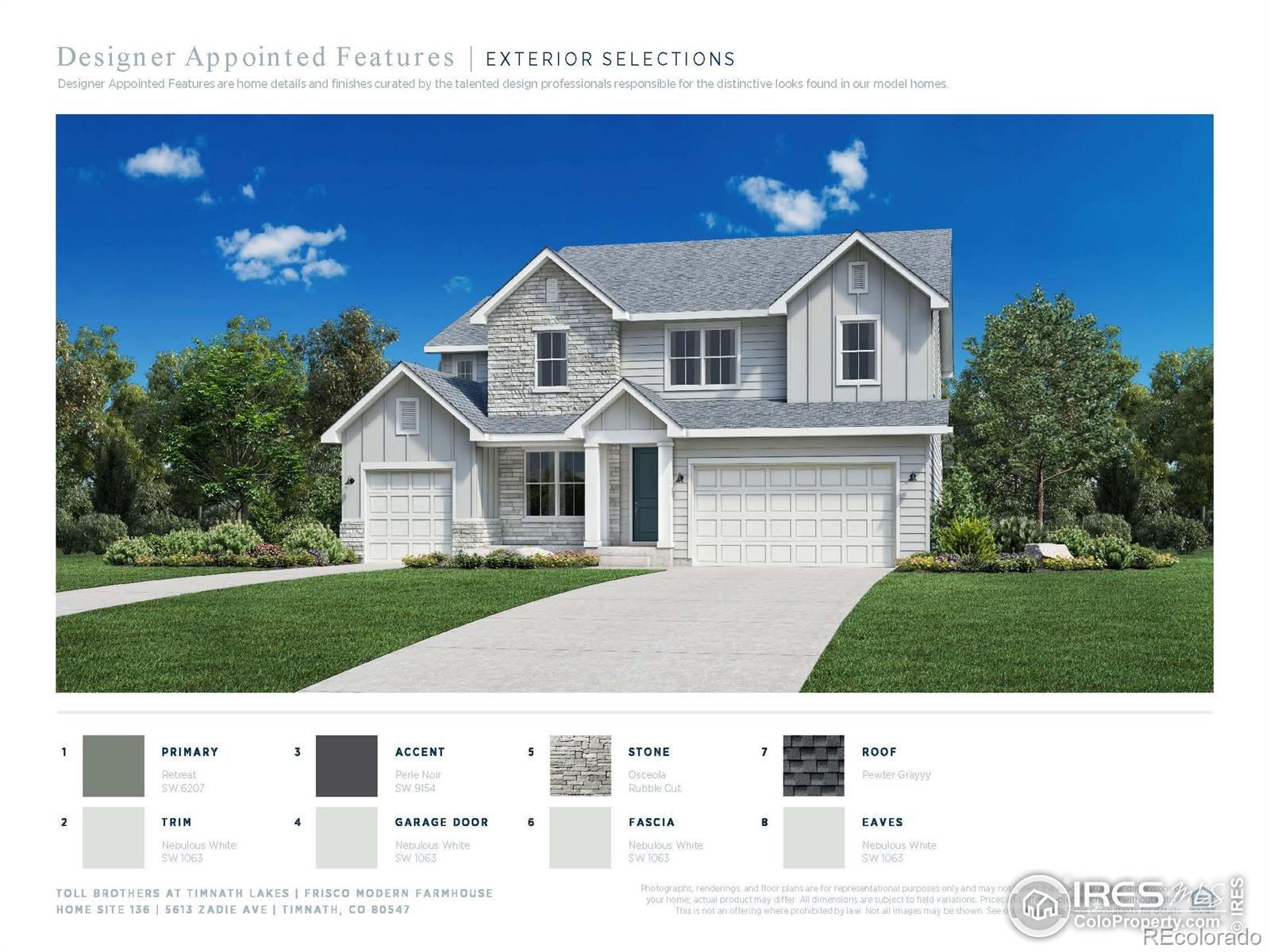 MLS Image #1 for 5613  zadie avenue,timnath, Colorado
