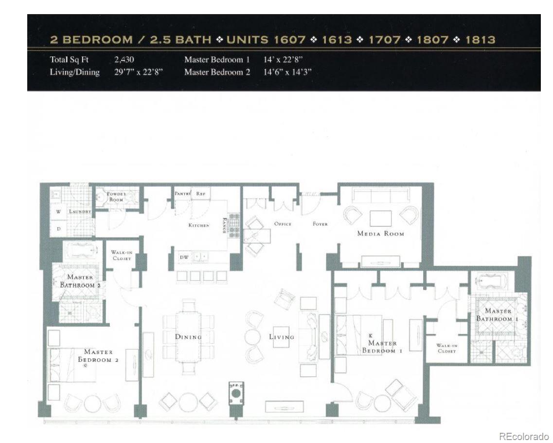 MLS Image #31 for 1891  curtis street 1607,denver, Colorado