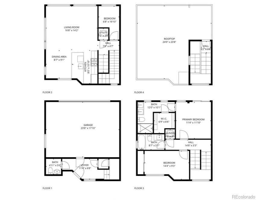 MLS Image #48 for 3132 w 19th avenue 3,denver, Colorado
