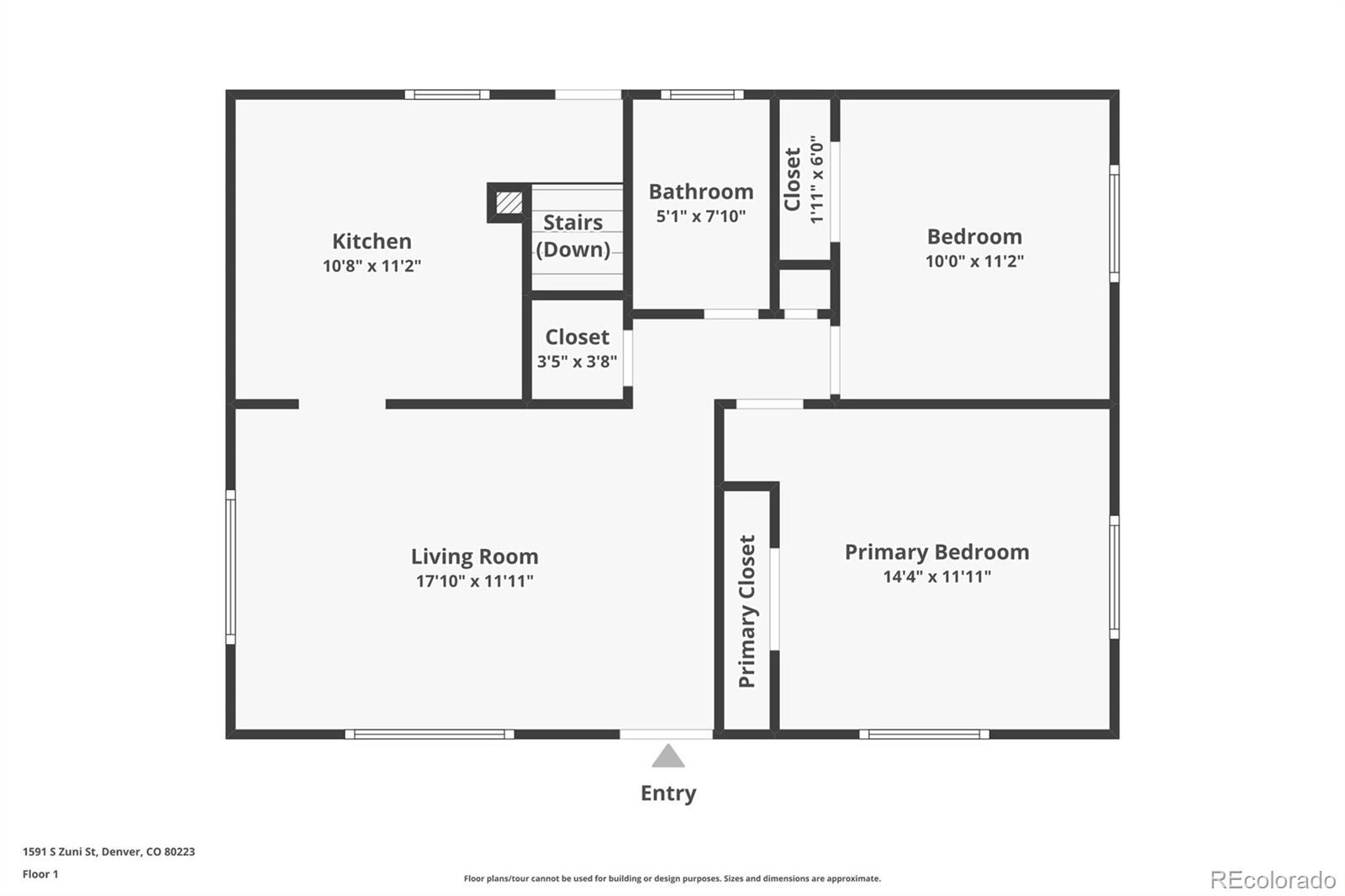 MLS Image #17 for 1591 s zuni street,denver, Colorado