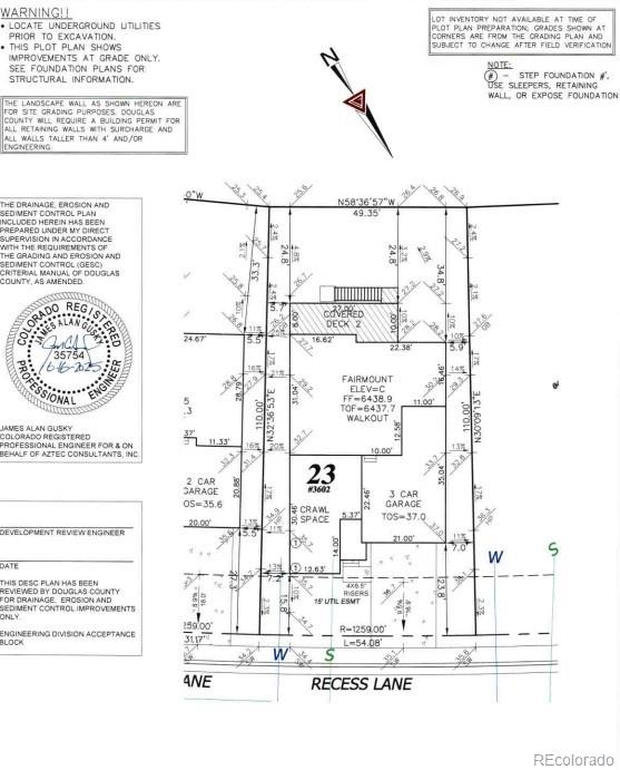 MLS Image #33 for 3602  recess lane,castle rock, Colorado