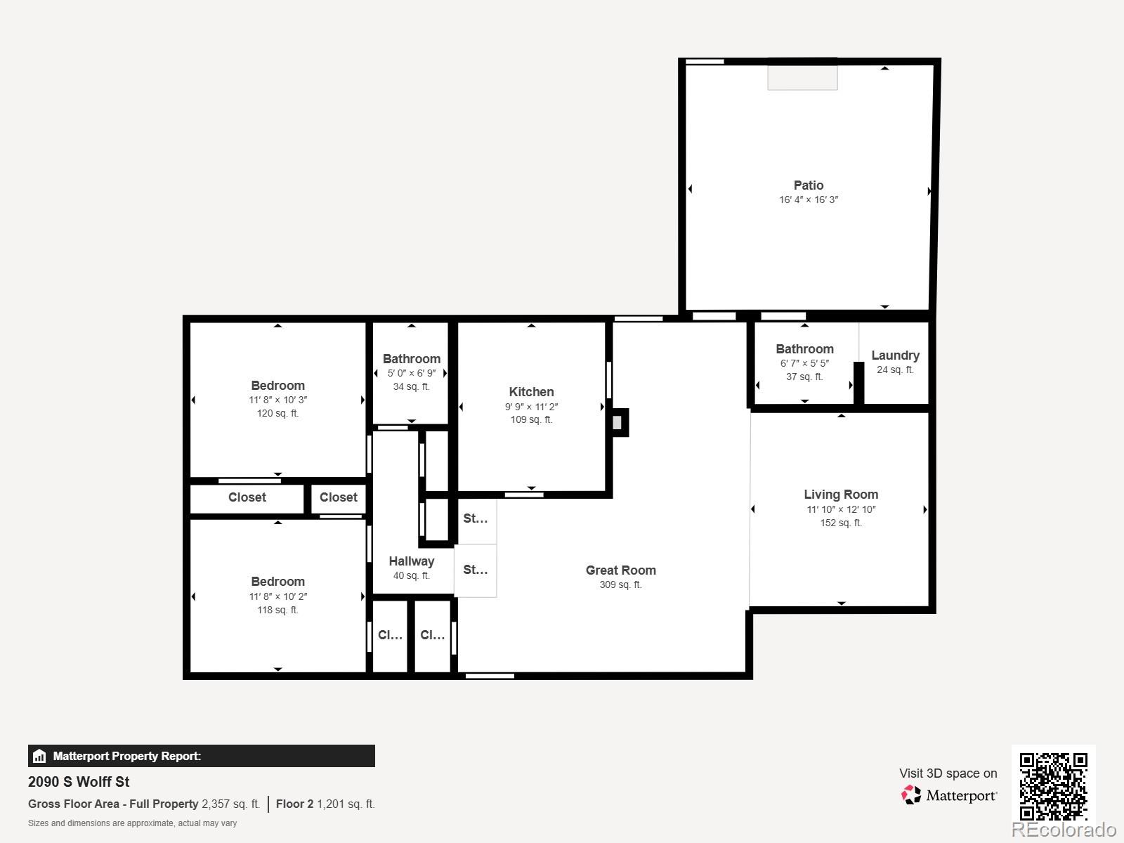 MLS Image #46 for 2090 s wolff street,denver, Colorado