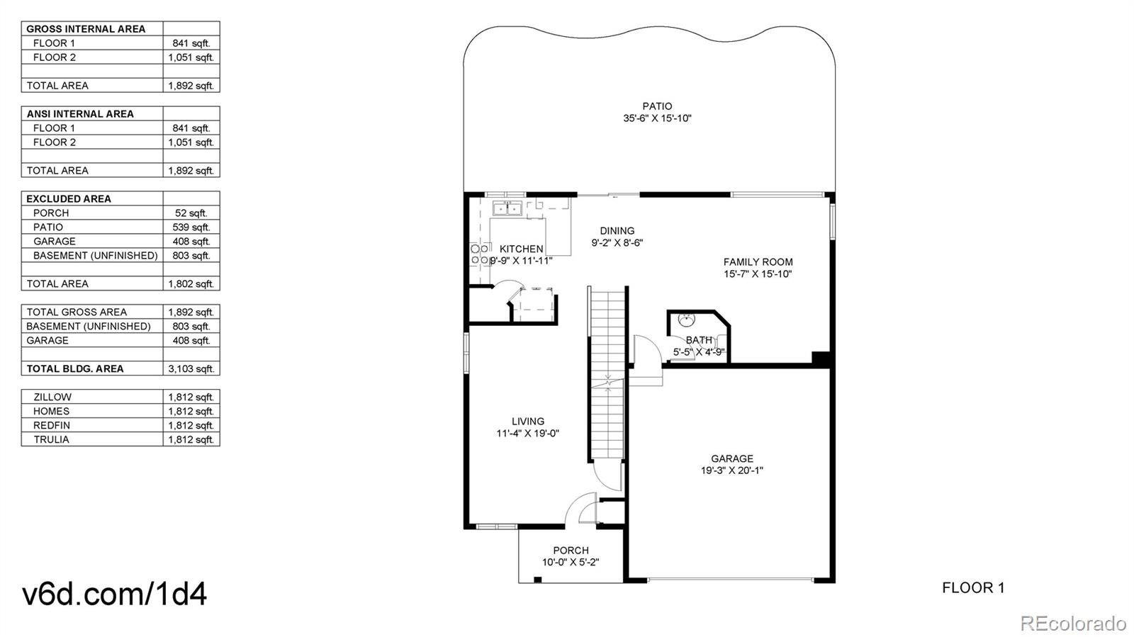 MLS Image #35 for 16159  randolph place,denver, Colorado