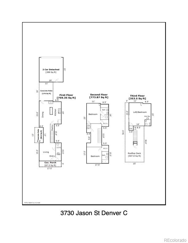 MLS Image #27 for 3730  jason street,denver, Colorado