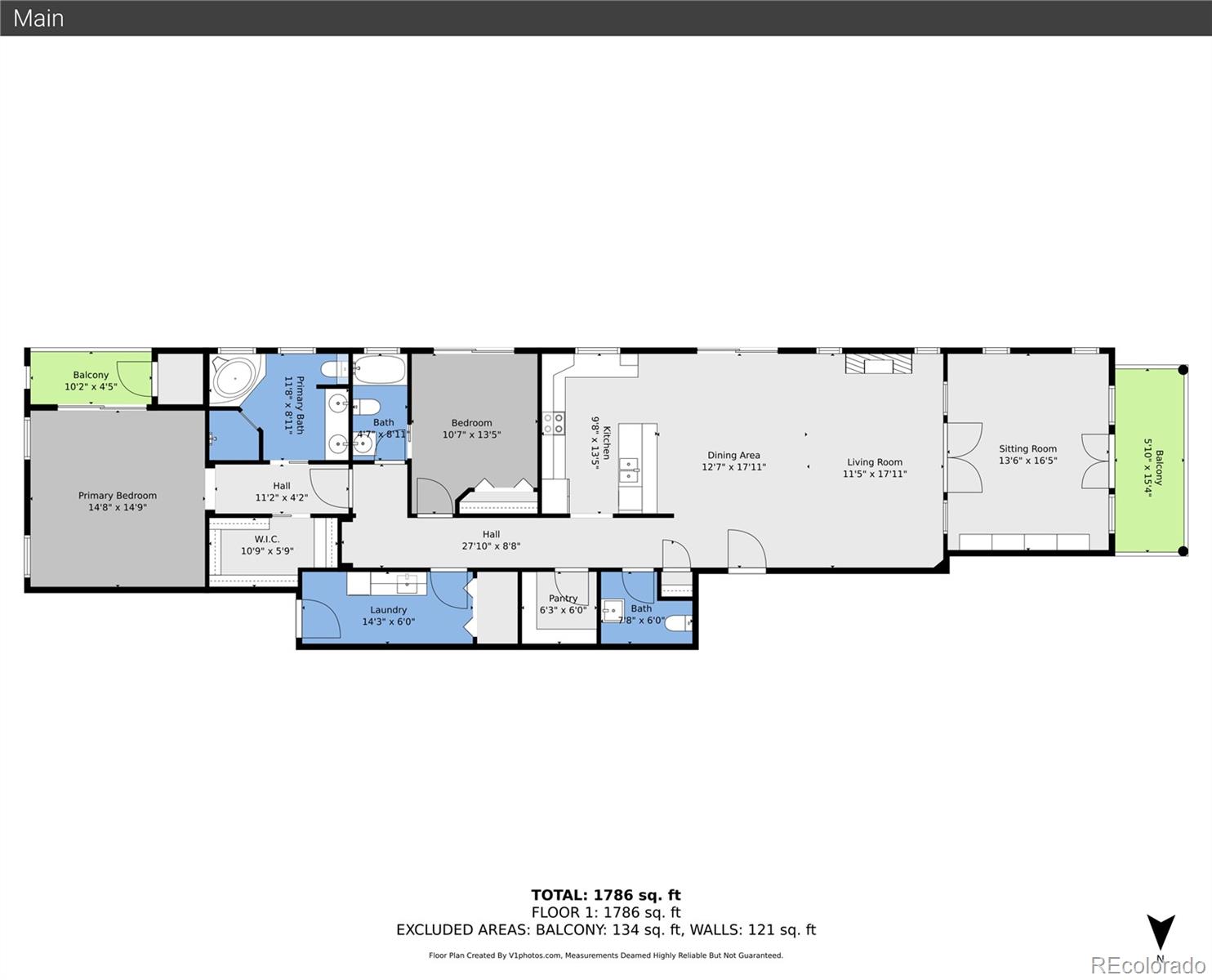 MLS Image #44 for 1352 n pennsylvania street 2,denver, Colorado