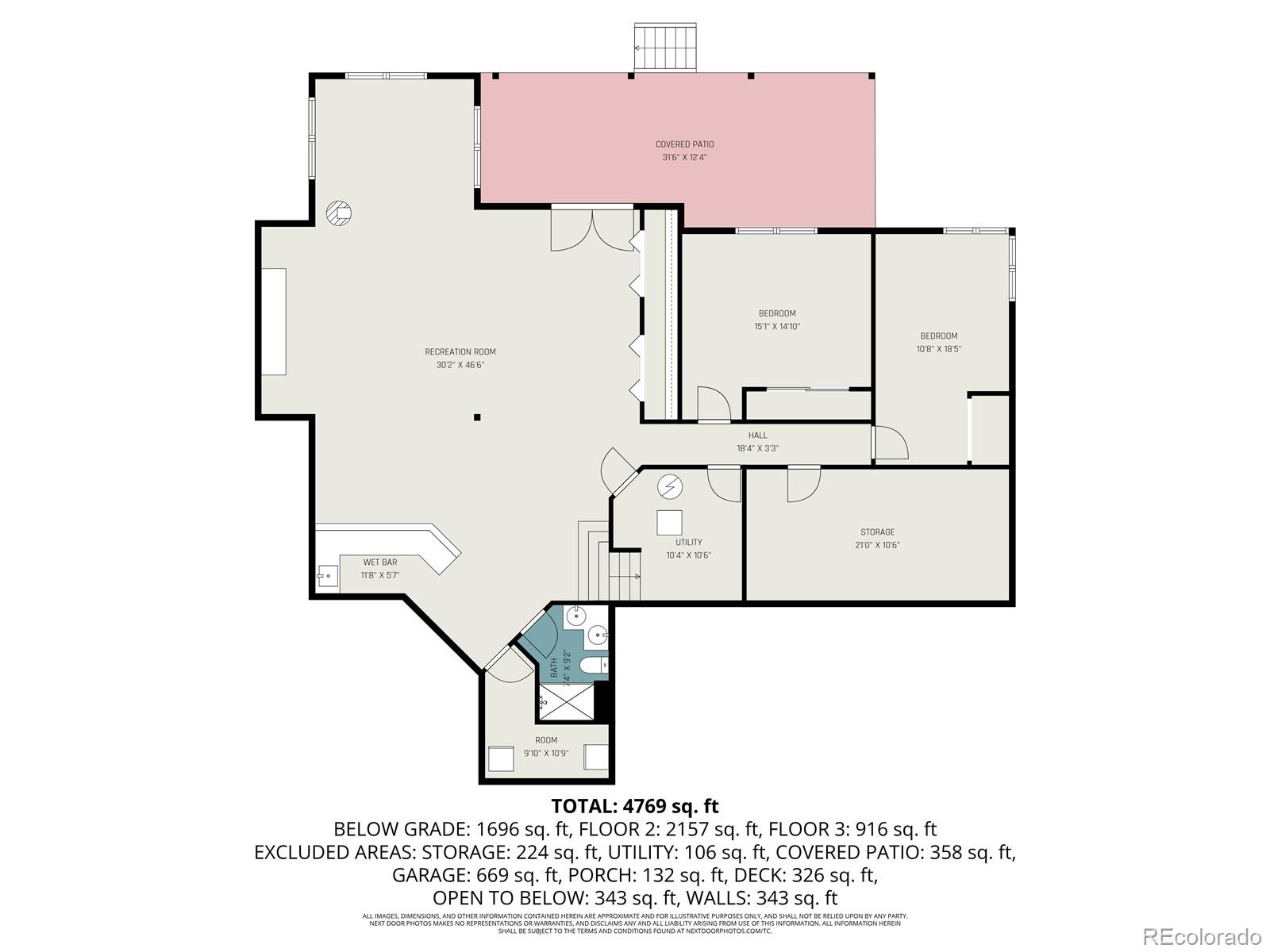 MLS Image #44 for 10722  cougar canyon,lone tree, Colorado