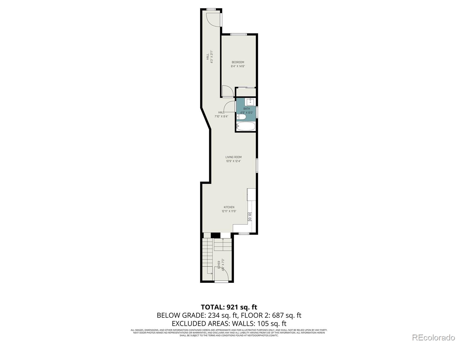 MLS Image #16 for 860  fox street,denver, Colorado