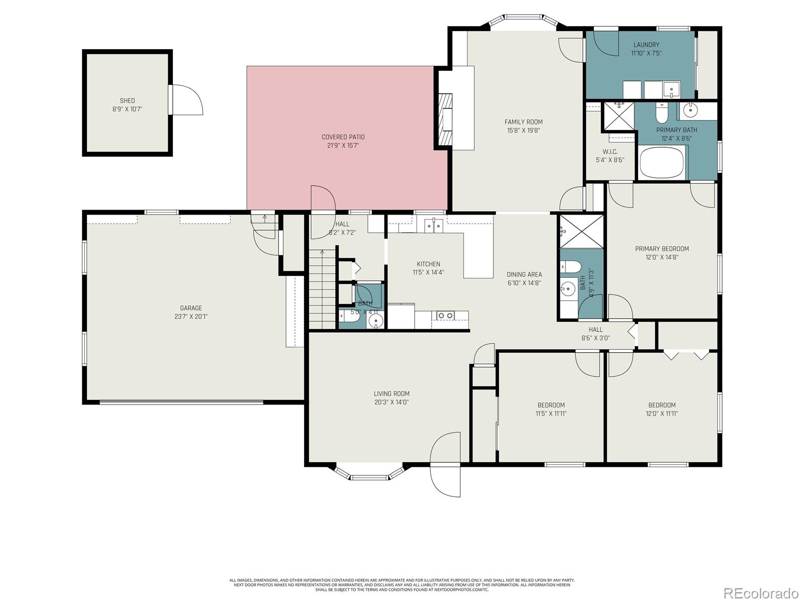 MLS Image #41 for 7420 w arizona place,lakewood, Colorado