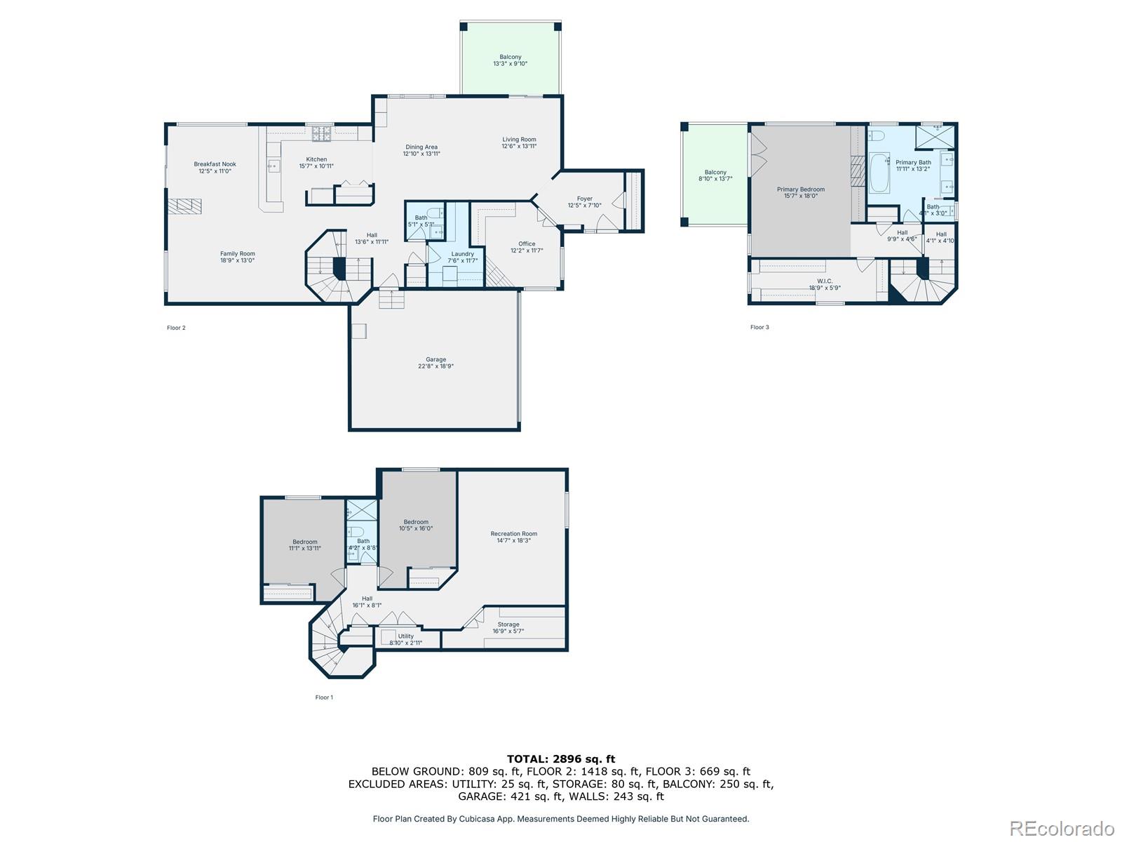 MLS Image #36 for 6645  bright water trail,littleton, Colorado