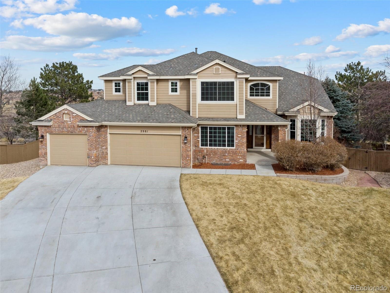 MLS Image #1 for 2981  montclair court,highlands ranch, Colorado