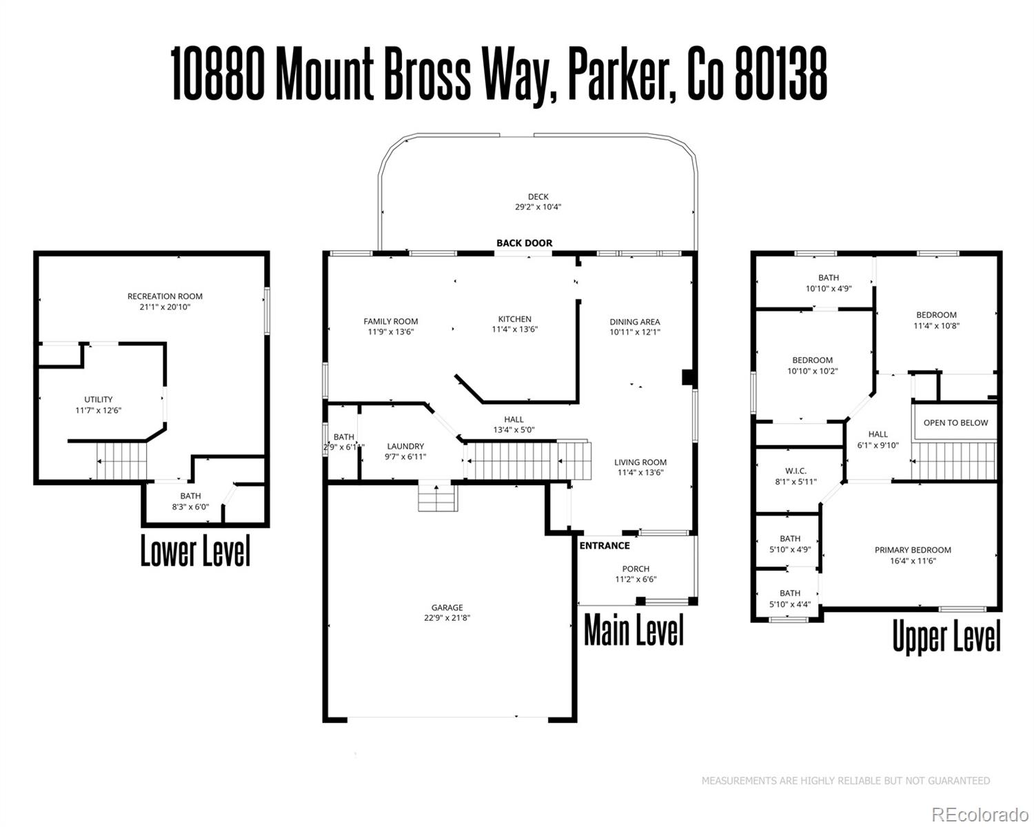 MLS Image #44 for 10880  mount bross way,parker, Colorado