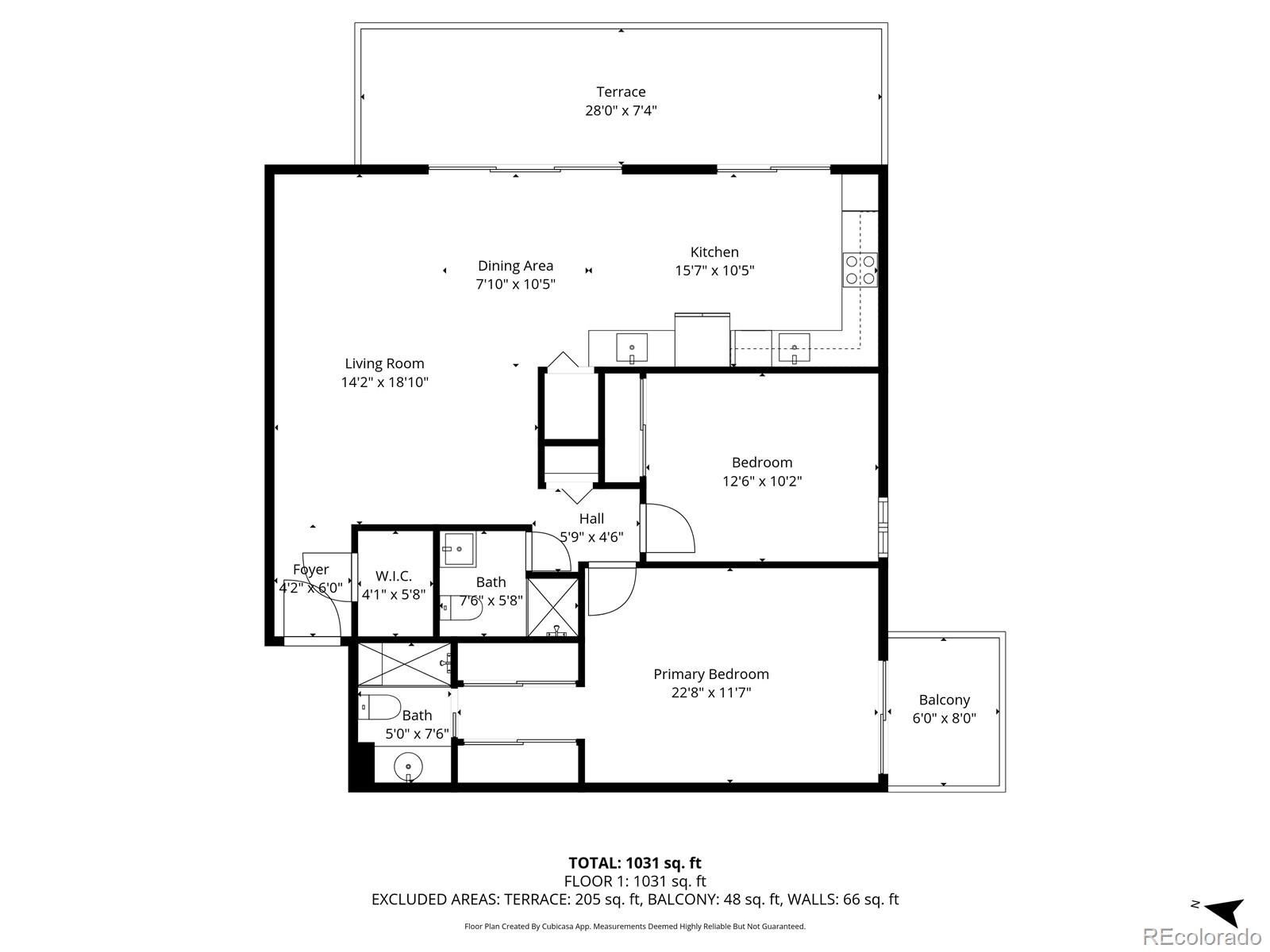 MLS Image #13 for 1200 n humboldt street 206,denver, Colorado