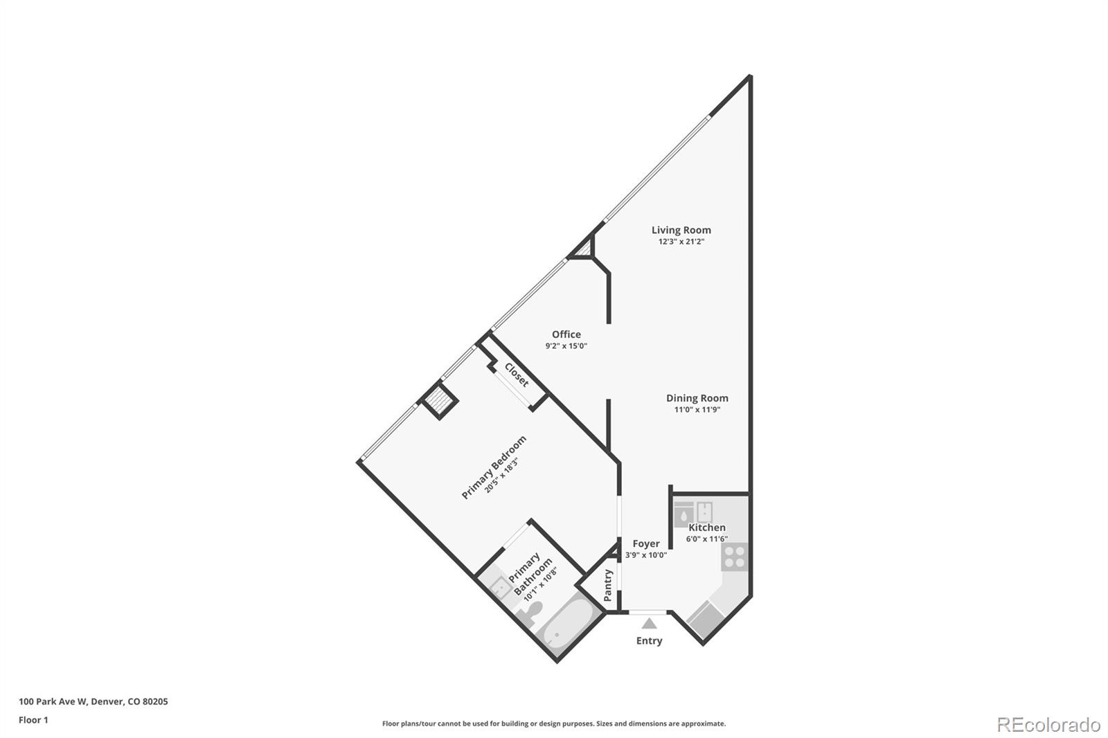 MLS Image #26 for 100  park avenue 304,denver, Colorado