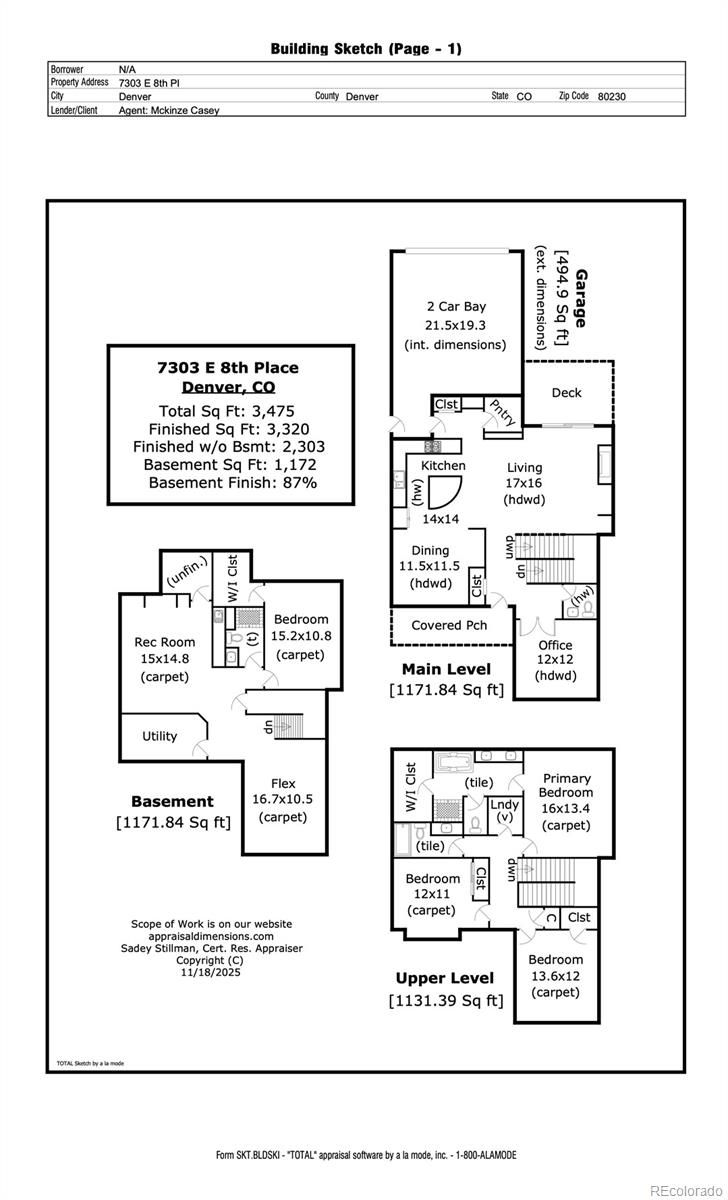 MLS Image #5 for 7303 e 8th place,denver, Colorado