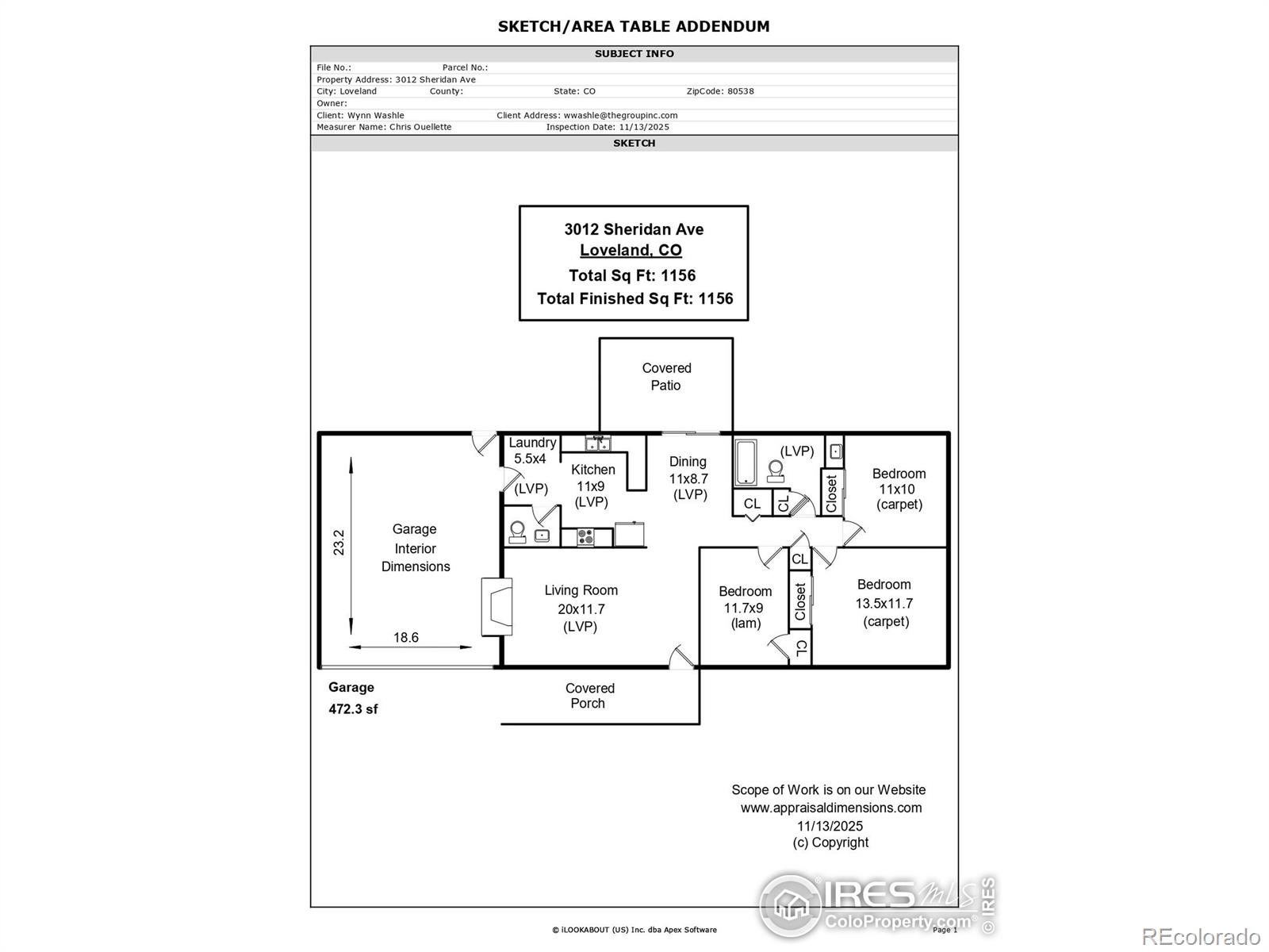 MLS Image #10 for 3012 n sheridan avenue,loveland, Colorado