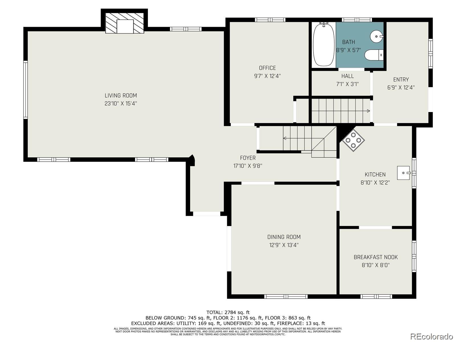 MLS Image #47 for 2646  colorado boulevard,denver, Colorado