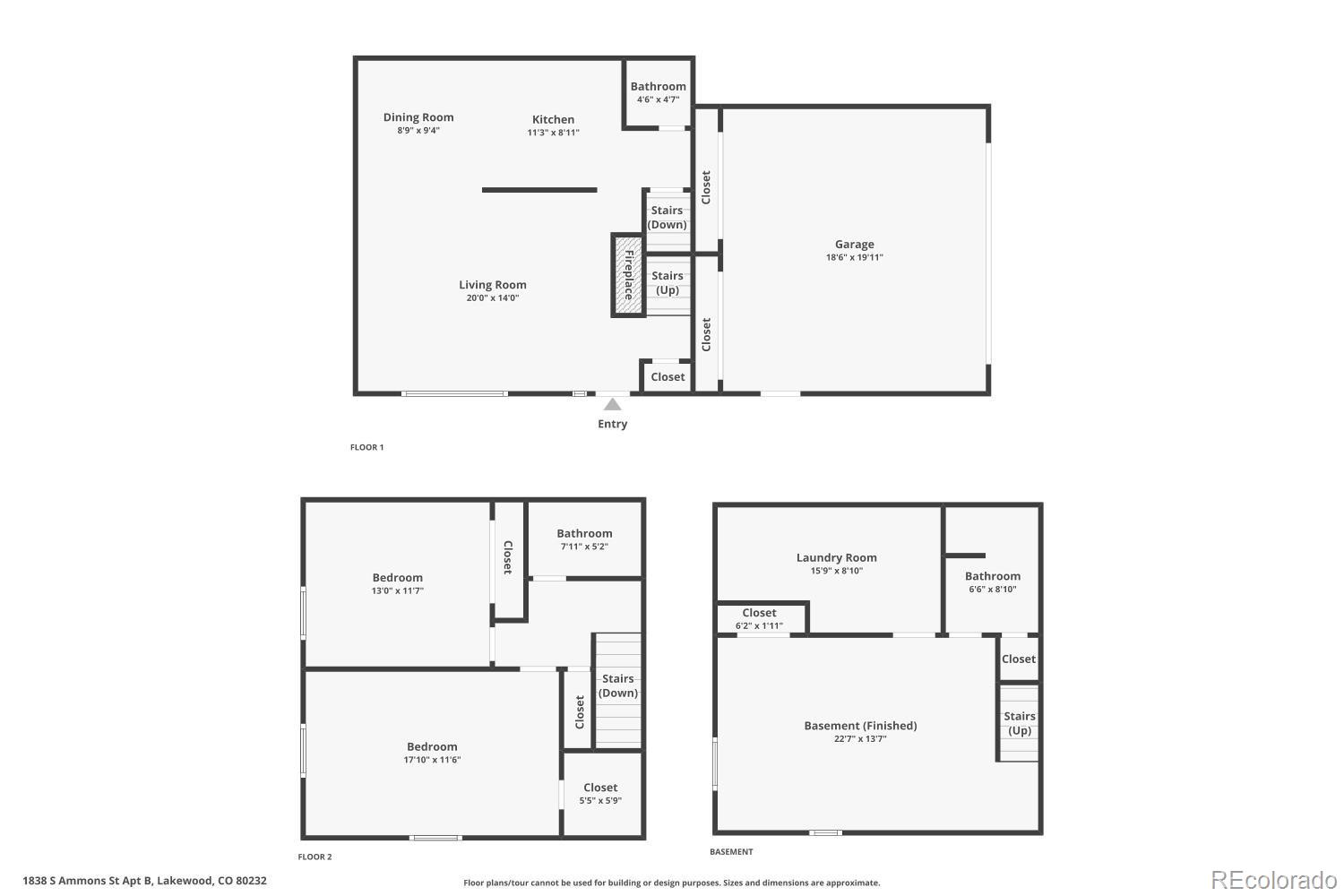 MLS Image #20 for 1838 s ammons street,lakewood, Colorado