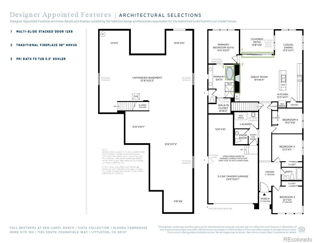 MLS Image #3 for 7195 s youngfield way,littleton, Colorado