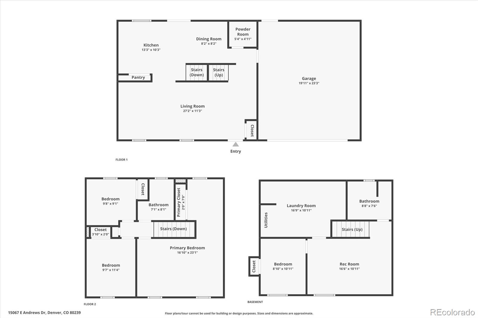 MLS Image #37 for 15067  andrews drive,denver, Colorado