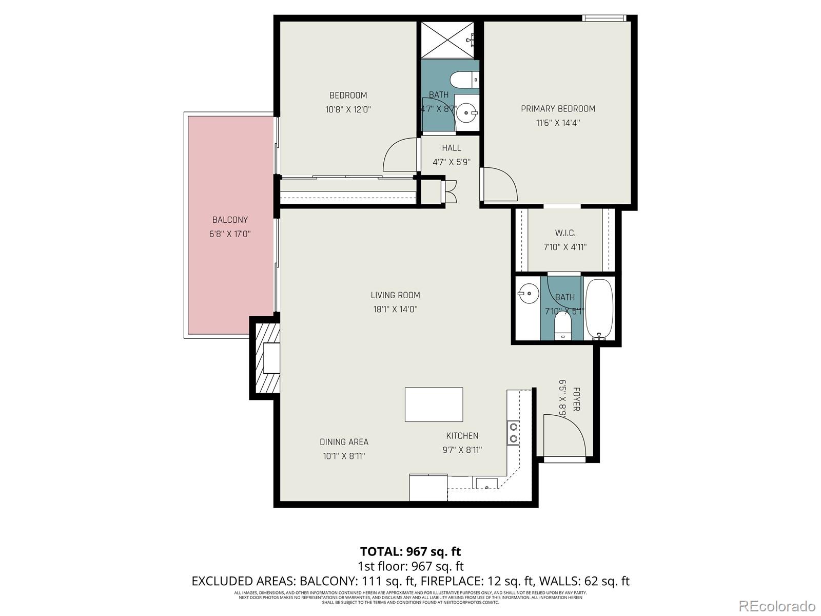 MLS Image #21 for 1365  columbine street 602,denver, Colorado