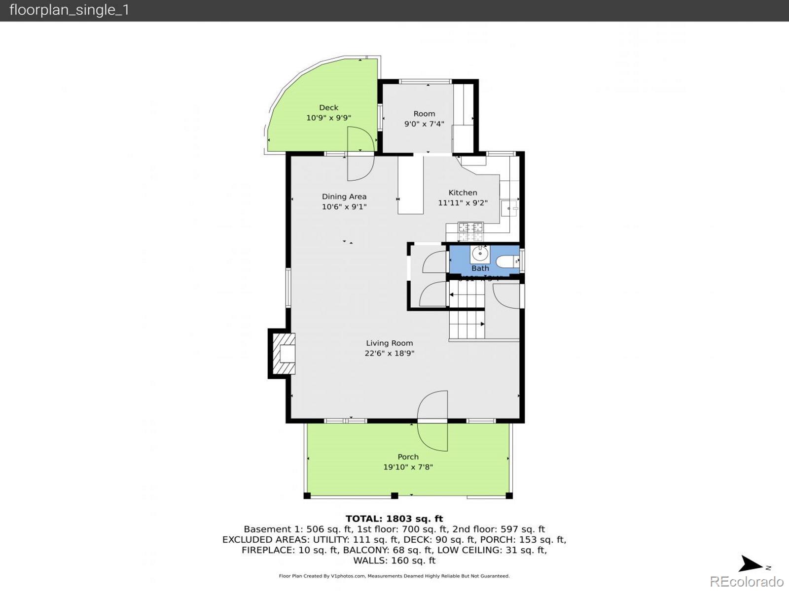 MLS Image #46 for 417 s ogden street,denver, Colorado