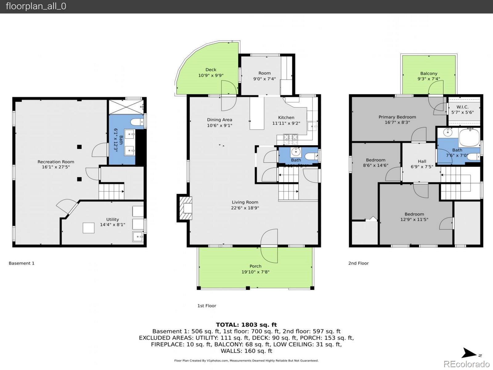 MLS Image #49 for 417 s ogden street,denver, Colorado