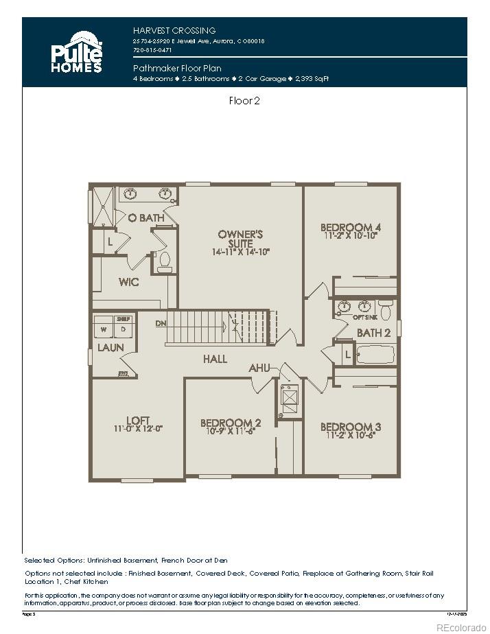 MLS Image #3 for 2195 s ider way,aurora, Colorado