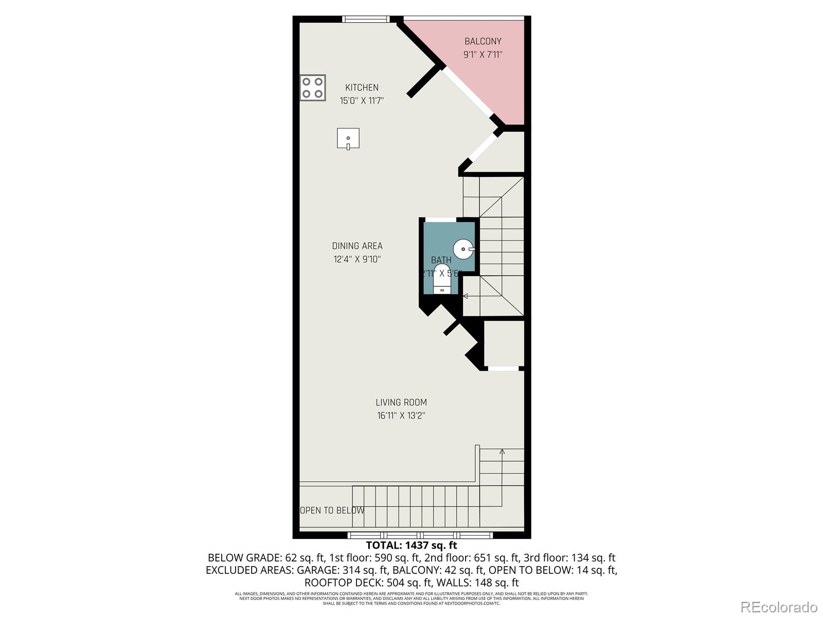 MLS Image #34 for 4539  tennyson street 107,denver, Colorado