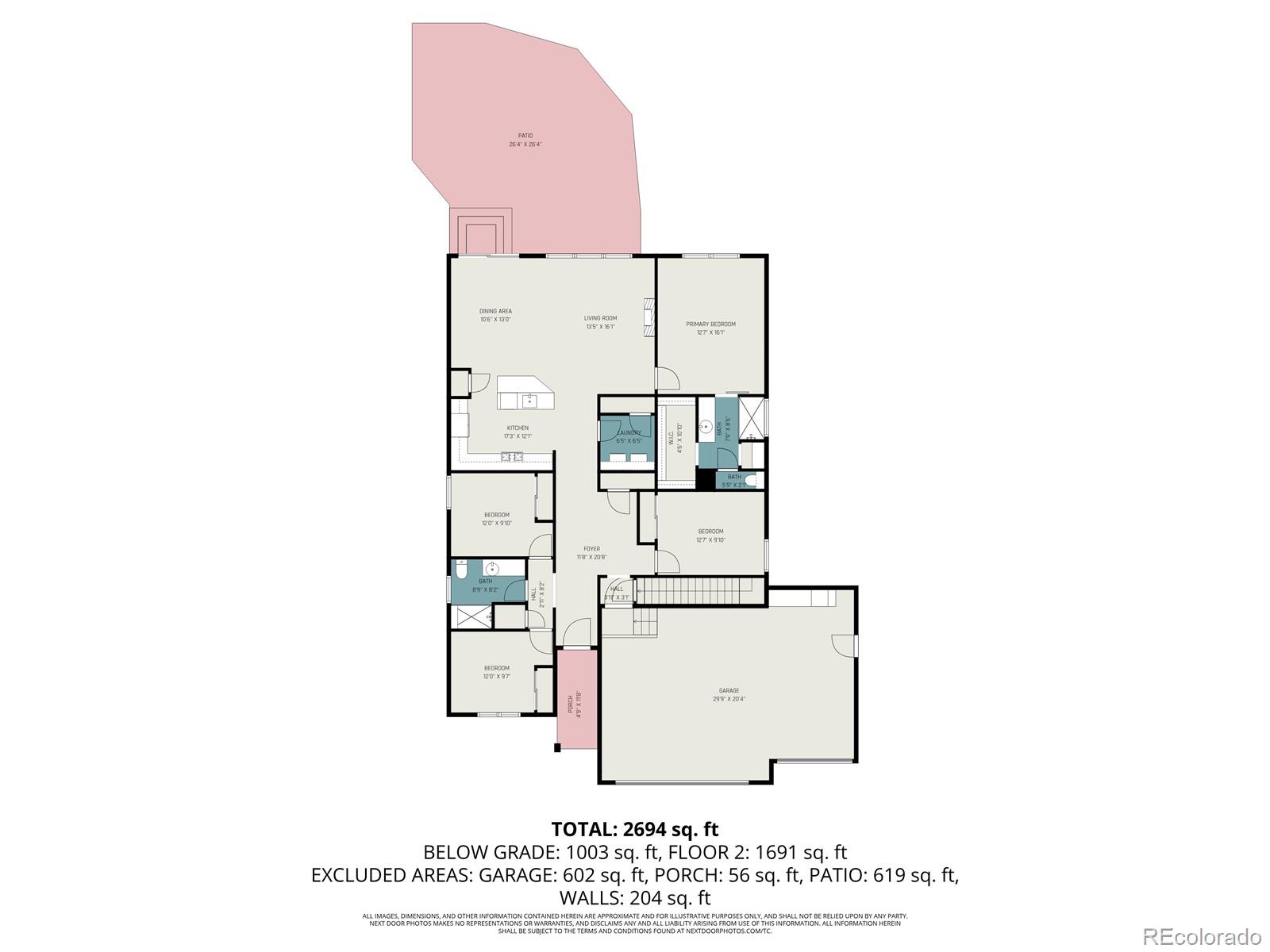 MLS Image #29 for 19170 e pacific place,aurora, Colorado