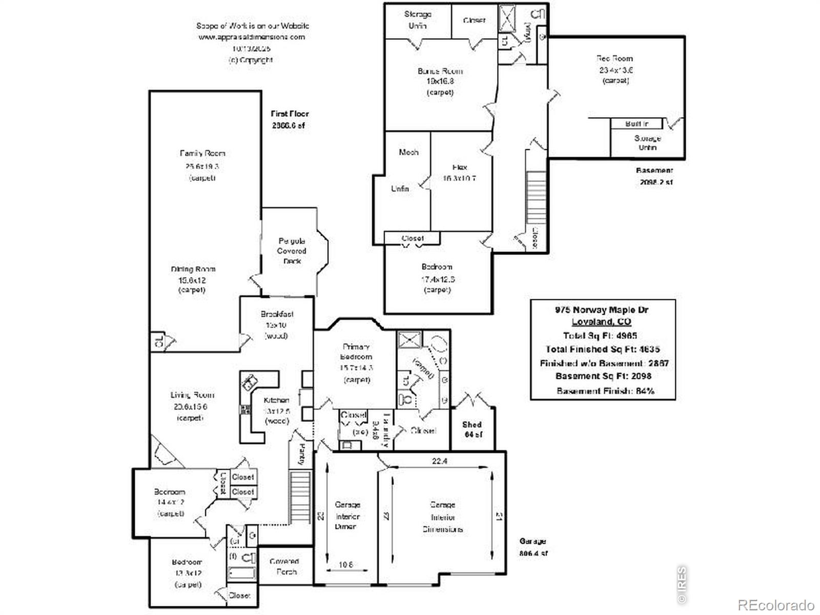 MLS Image #44 for 975  norway maple drive,loveland, Colorado