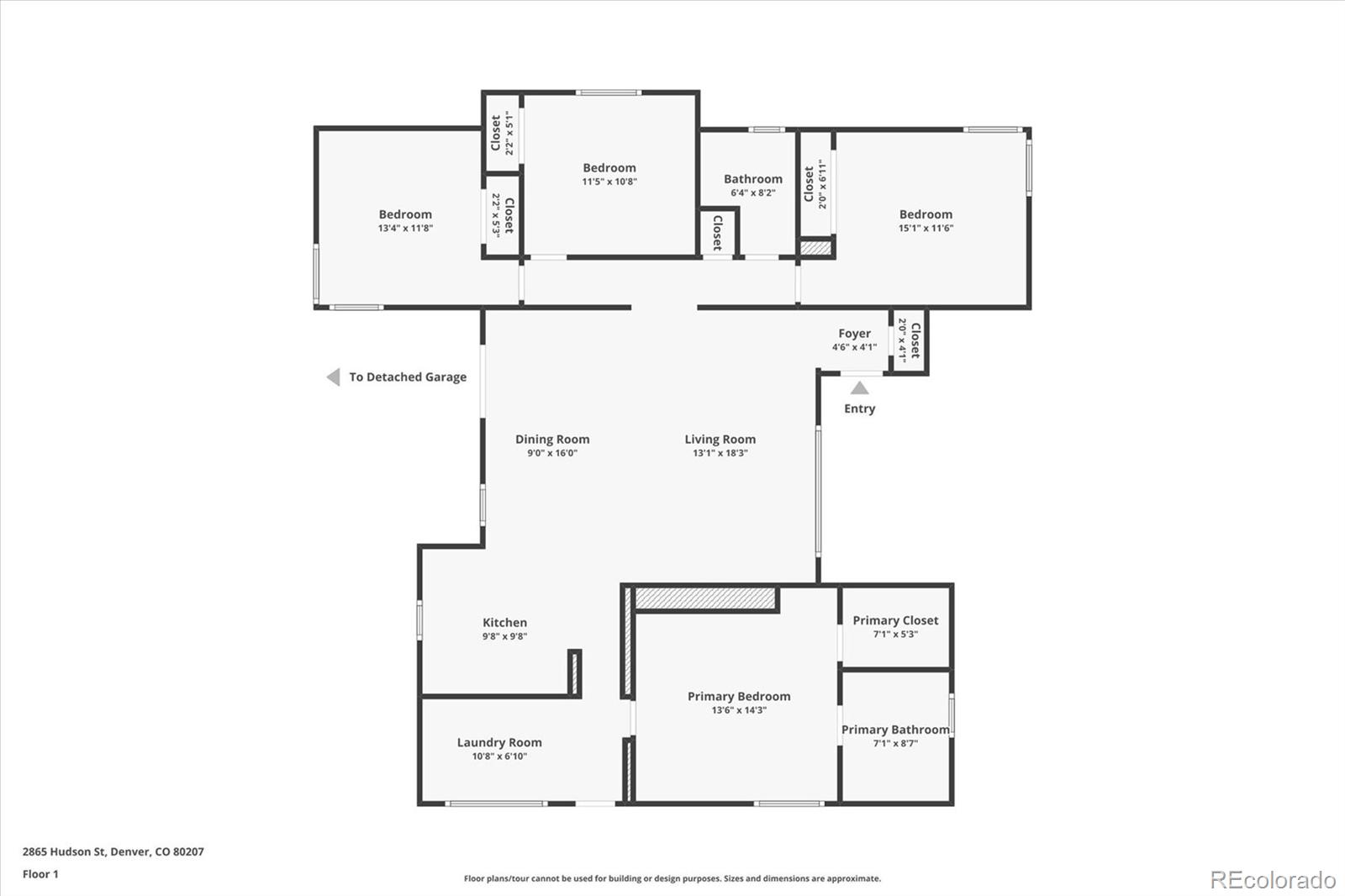 MLS Image #42 for 2865  hudson street,denver, Colorado