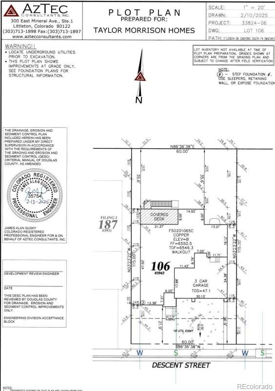 MLS Image #29 for 3943  descent street,castle rock, Colorado