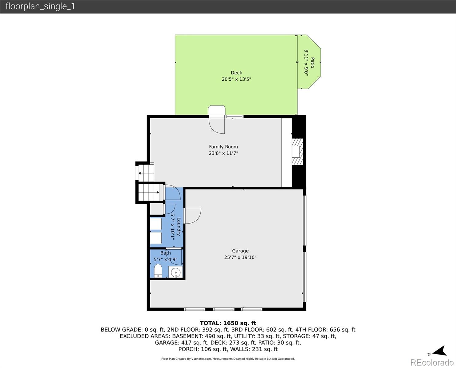 MLS Image #46 for 7624 s marshall court,littleton, Colorado
