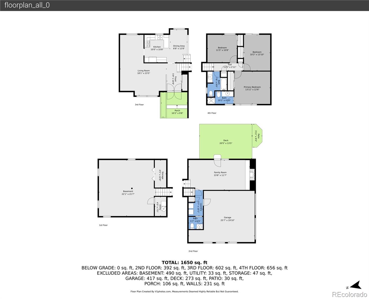 MLS Image #49 for 7624 s marshall court,littleton, Colorado